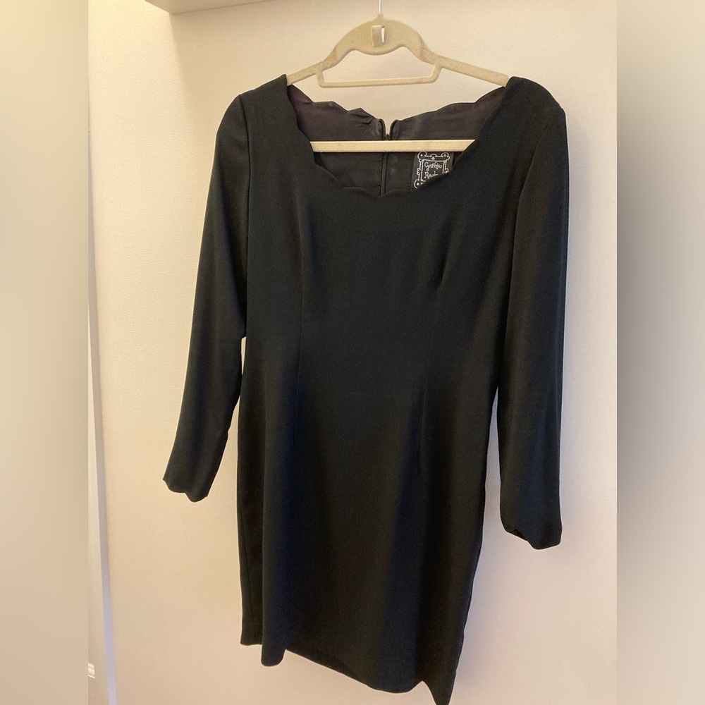 Cynthia Rowley black dress